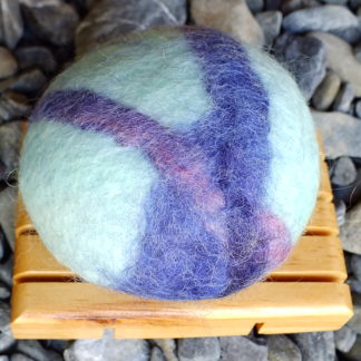 lavender felted soap