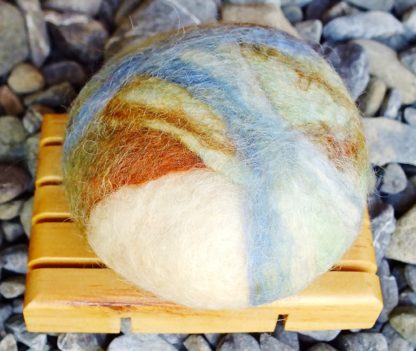 coconut felt soap